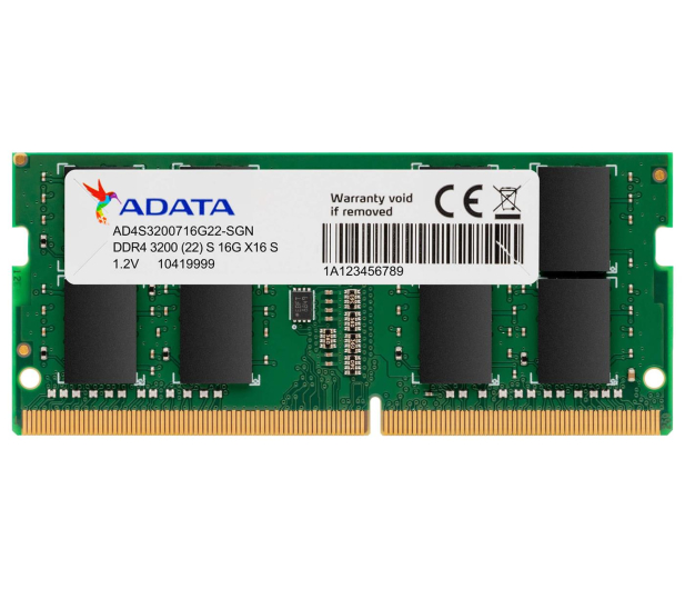 ADATA Premier DDR4 3200 SODIM 16GB CL22 ST - 642339 - zdjęcie 2